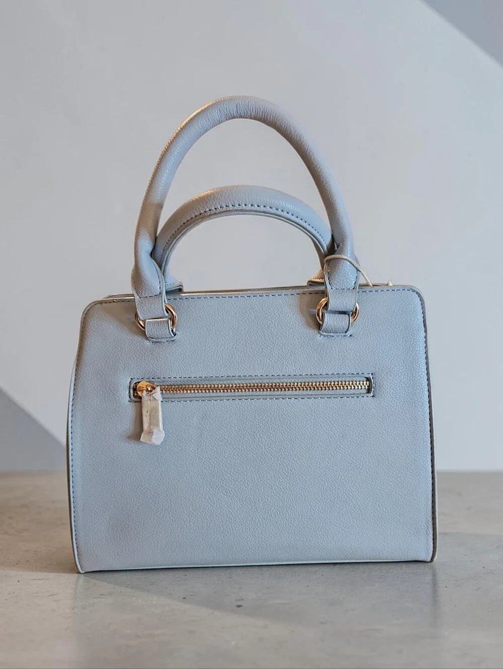 G&G Nwt Light Blue Structured Top-Handle Bag
